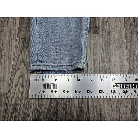 Old Navy Rockstar Jeans Womens 6 Light Wash High Rise Super Skinny Distressed - Picture 10 of 10